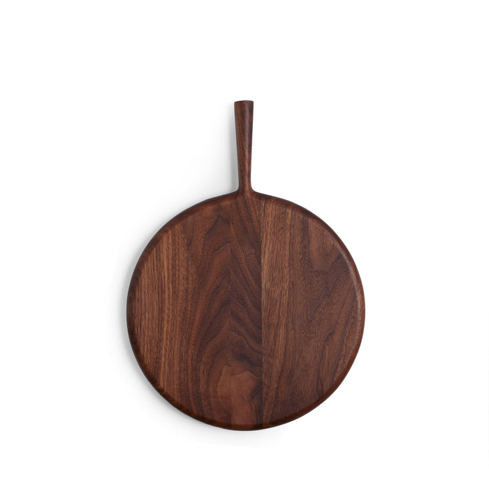 12" Circle Cutting Board in Walnut
