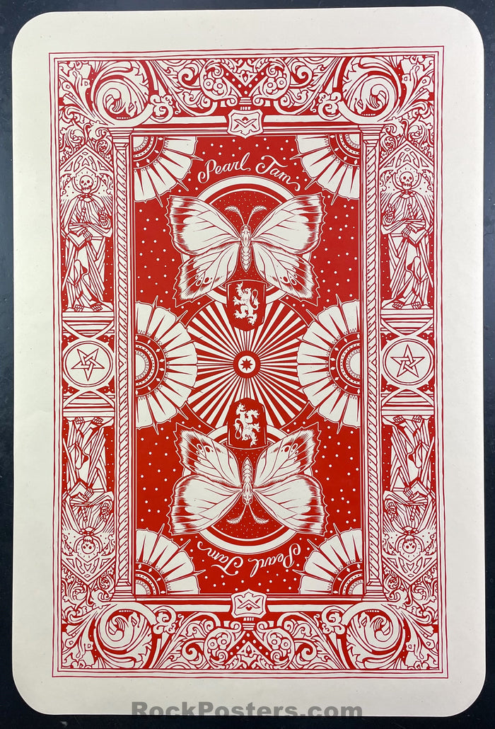 AUCTION - Pearl Jam - Belgium '12 - Tyler Stout/Jeff Soto - Signed & Numbered - Artist Edition Poster - Near Mint Minus