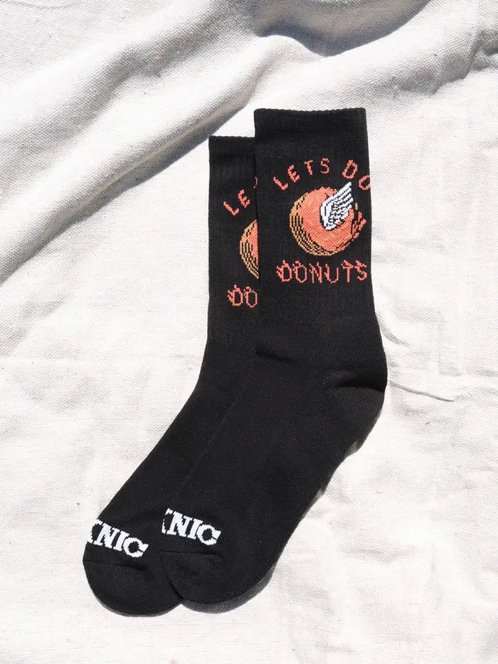 Let's Do Donuts Crew Socks