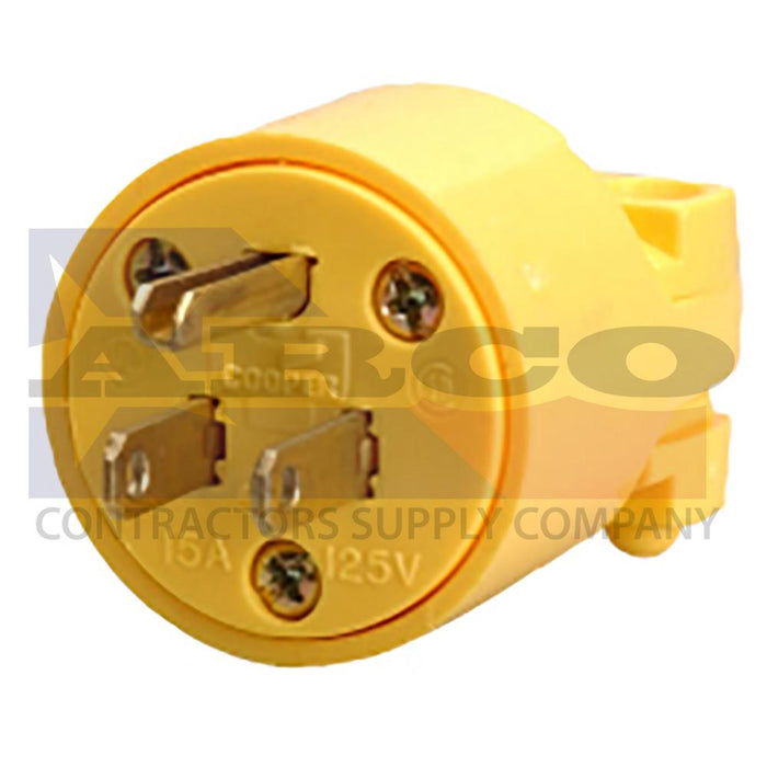 Male Plug End, U-Ground