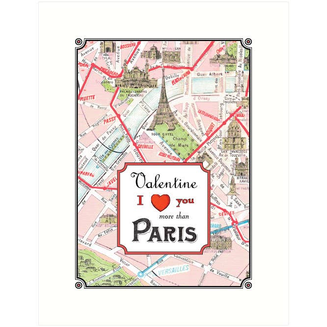 Paris | Valentine Card