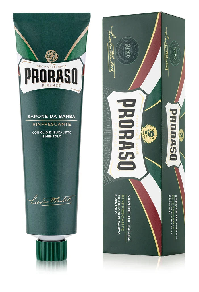 Proraso Shaving Cream Tube Refreshing Eucalyptus Oil And Methol 150ml - P302