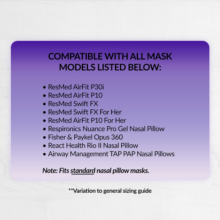 RemZzzs® 7A-NPK Nasal Pillow CPAP Mask Liner | Universal