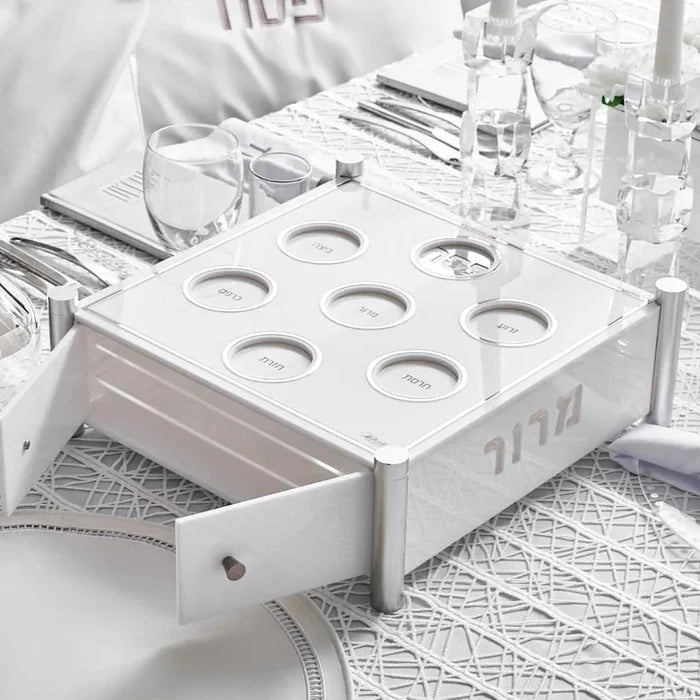 3 Level Kearah (Seder Plate) / Matzah Box