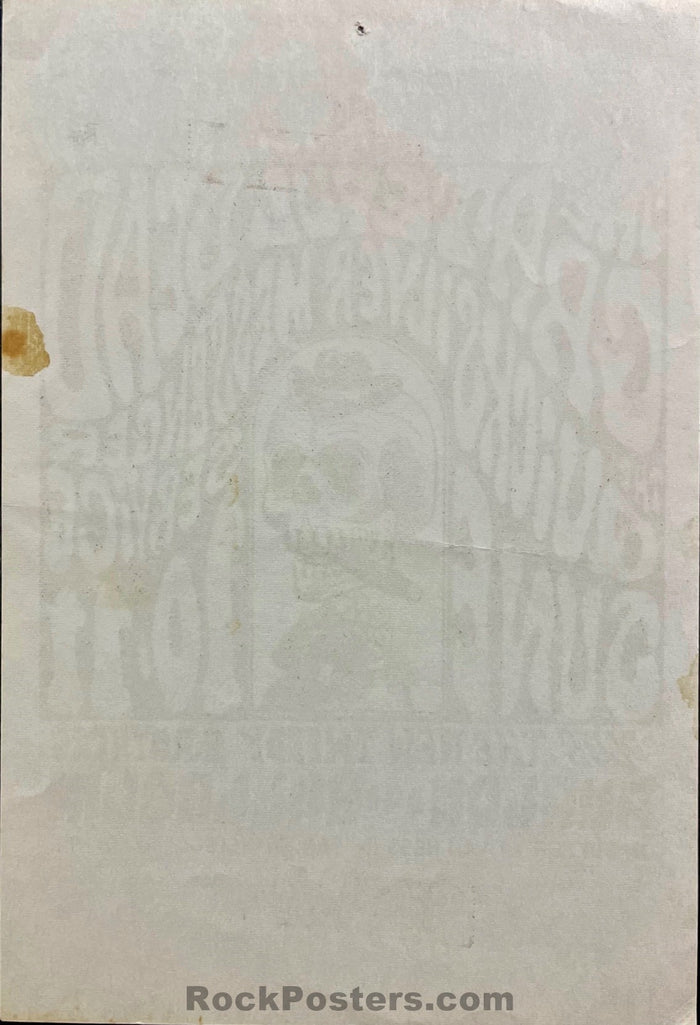 AUCTION - FD-12 - Grateful Dead - Wes Wilson - 1966 Handbill  - Excellent - SF Rock Posters & Collectibles