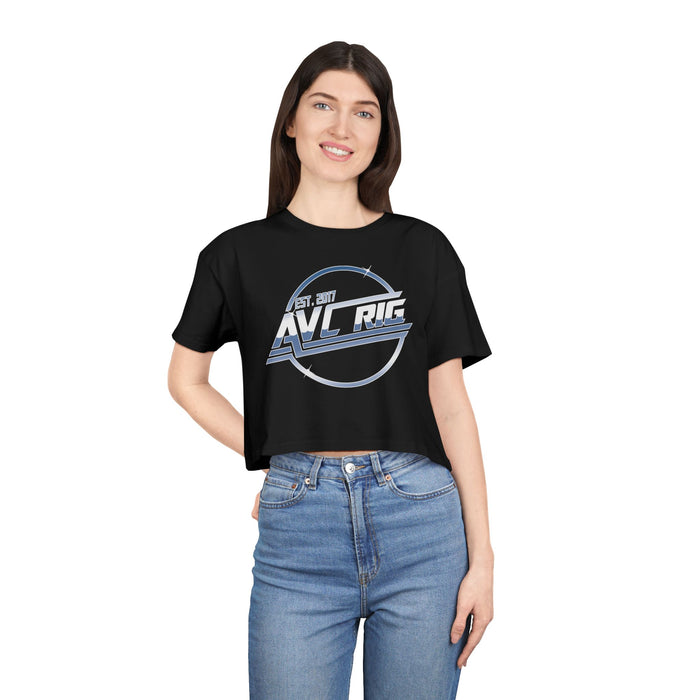 AVC RIG "Is This It?" Rock & Roll Crop Tee
