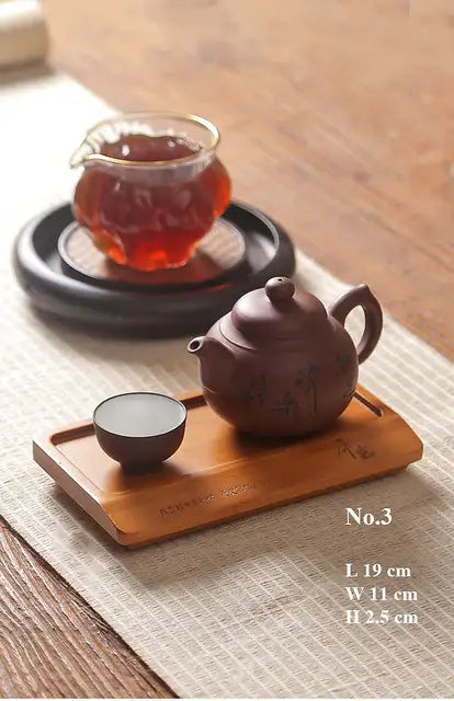 Bamboo Tea Tray / Saucer - King Tea Mall