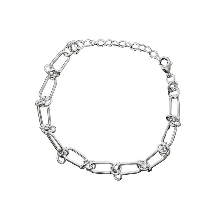 Bike Chain Necklace & Bracelet Set