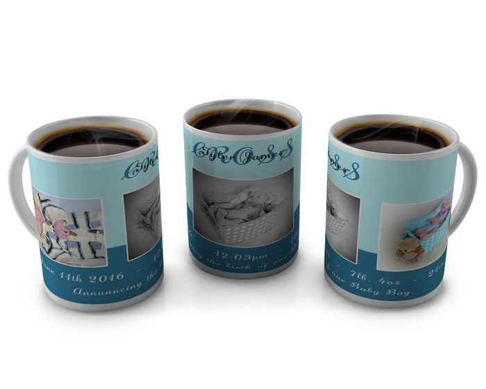Birth Announcement Coffee mug Design 22