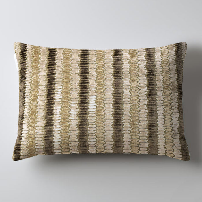 Bricks Beige Throw Pillow