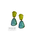 Bubble double earring