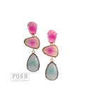 Bubble triple earring