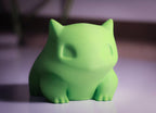Bulbasaur Planter – Mini Desk Cactus Planter, 3D Printed Pokemon Pot