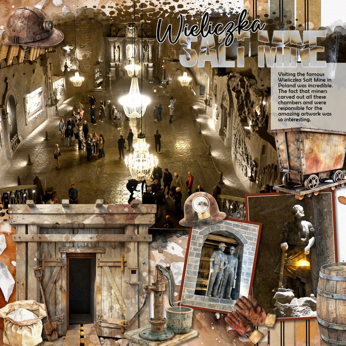 These digital scrapbooking watercolor embellishments, papers, clusters, and alpha sets by Lucky Girl Creative digital art are easy to use for western-inspired digital scrapbook page pages and outdoor and nature adventures. Use for documenting the California Gold Rush, Alaska and Yukon gold mine adventures, family history, heritage, genealogy, hiking, and camping vacations. The Gold Rush began in 1848 at Sutter's Mill. Immigrants came from around the world causing the growth of settlements and deforestation.