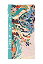 Butterfly Beach Towel inspired by the original story of How the Butterflies Got Their Color by Isy B.