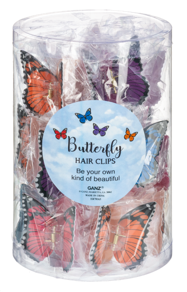 Butterfly Hair Clips