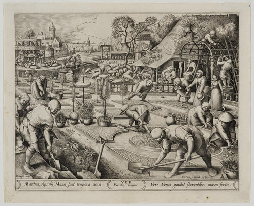 By:  Pieter van der Heyden, After:  Pieter Bruegel, the Elder, Spring