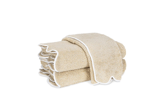 Sand/White / Bath Sheet
