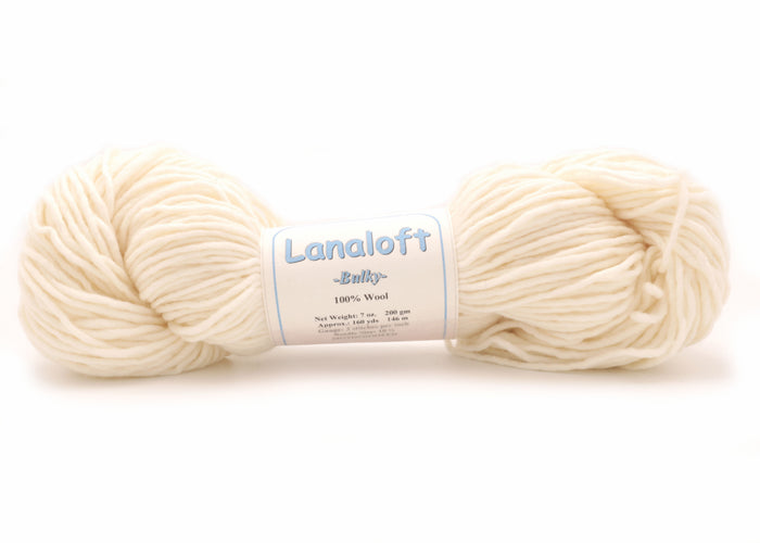 Brown Sheep Co. - Lanaloft Bulky / Cottage White LL01