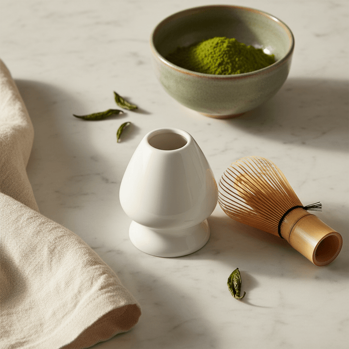 GOOD & PROPER TEA Ceramic Matcha Whisk Holder Stand for Tea Ceremony in Kuwait - Waha Lifestyle