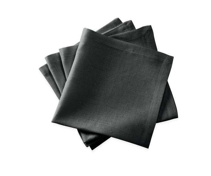 Charcoal / Napkins - Set of 4