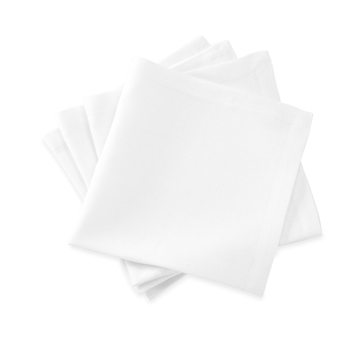 White / Napkins - Set of 4