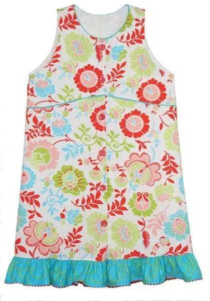 Children's Corner Patterns Children's Corner CC256B Emma A Lined Dress Size 6-8
