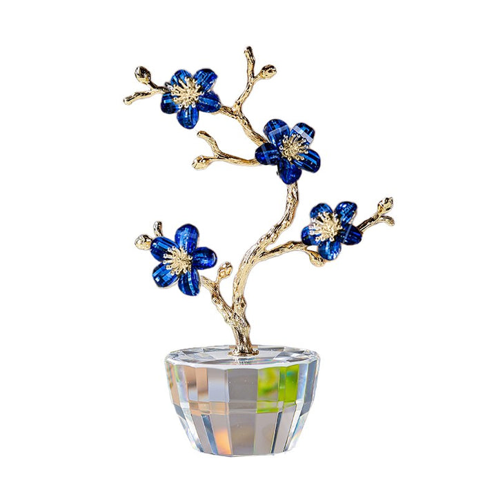 Crystal Floral Plum