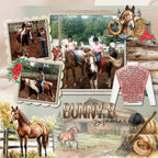 Celebrate all things Kentucky, equestrian, horse racing, and bourbon with this beautiful watercolor Derby Days digital scrapbooking bundle by Lucky Girl Creative digital art. Great for horse racing, bourbon tours and tasting, Kentucky Derby parties, equestrian events, and vacations to Kentucky. This bundle includes watercolor embellishments, jockey silks, clusters, pretty papers, and Edge to Edge Easy Masks.