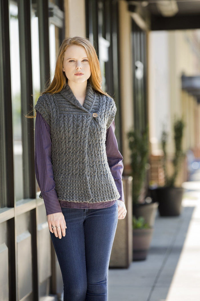 Eastover Vest Pattern Universal Yarn