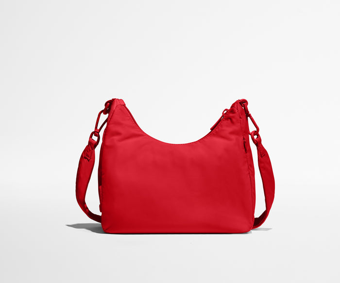 Featherlight Duo Crossbody in Cherry Red
