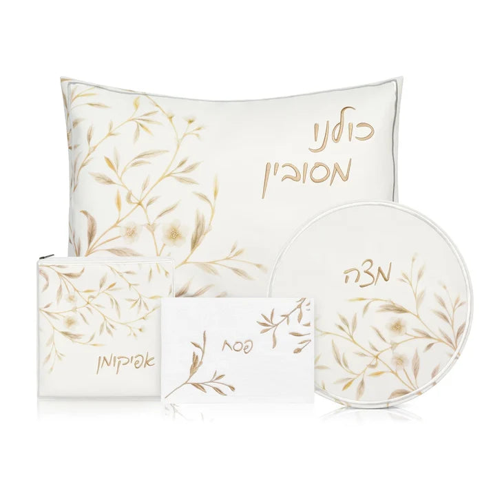 Floral Bird Pesach Set