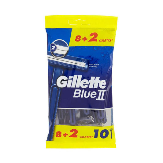 GILLETTE BLUE II X10 RASOI