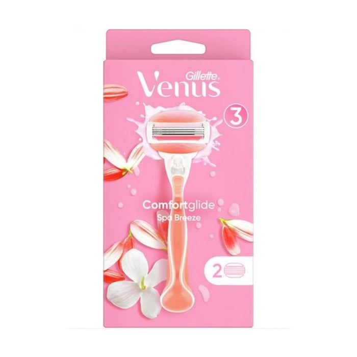 GILLETTE VENUS RASOIO COMFORTGLIDE SPA BREEZE 3LAME+2RIC.