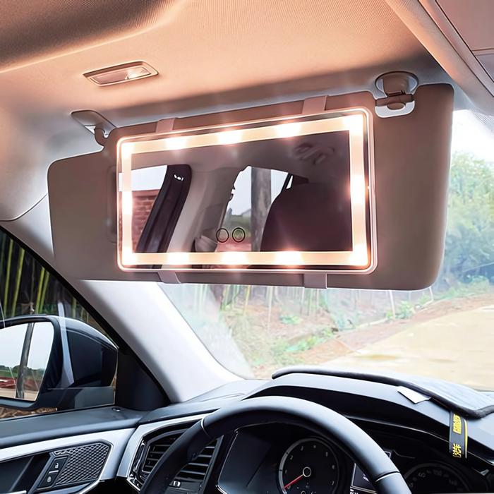 Glow Car Vanity Mirror