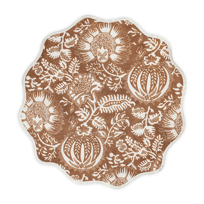 Chestnut / Circle Placemat - Set of 4