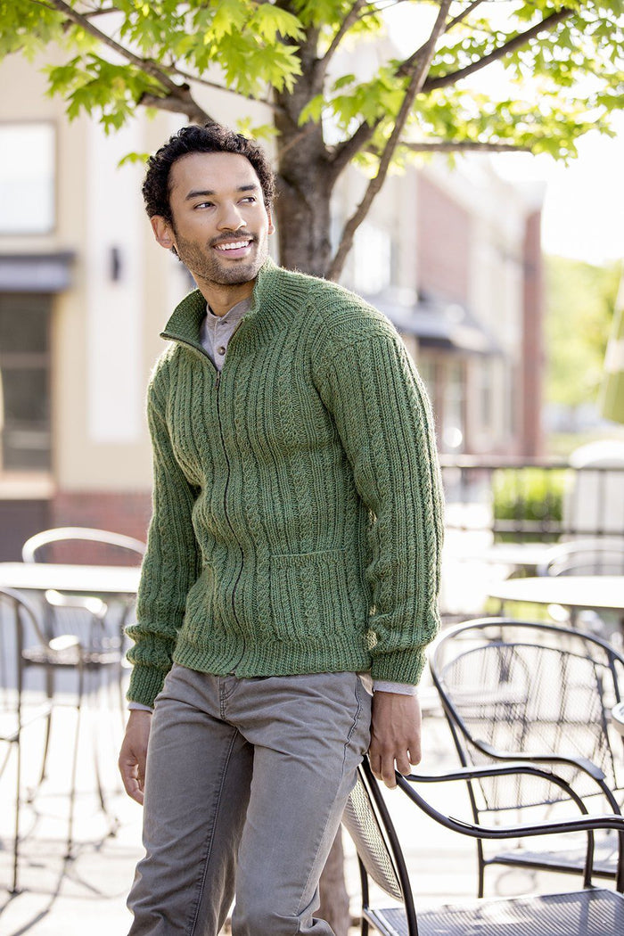 Greensboro Cardigan Pattern Universal Yarn