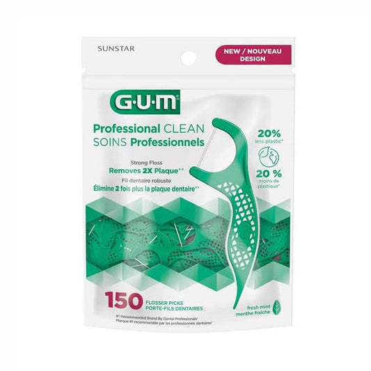 GUM Professional CLEAN Flosser Fresh Mint