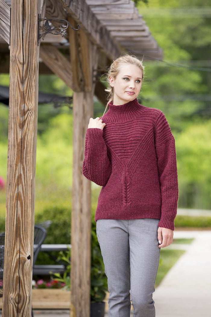 Hickory Grove Pullover Pattern Universal Yarn