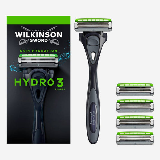 Hydro 3 Men’s Razor & Blade Pack