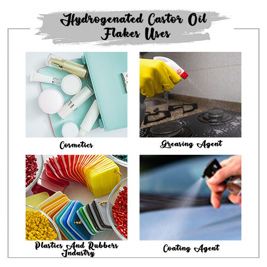 Hydrogenated Castor Oil Flakes Uses