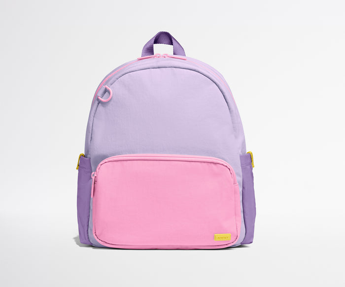 Kids Backpack in Butterfly Purple