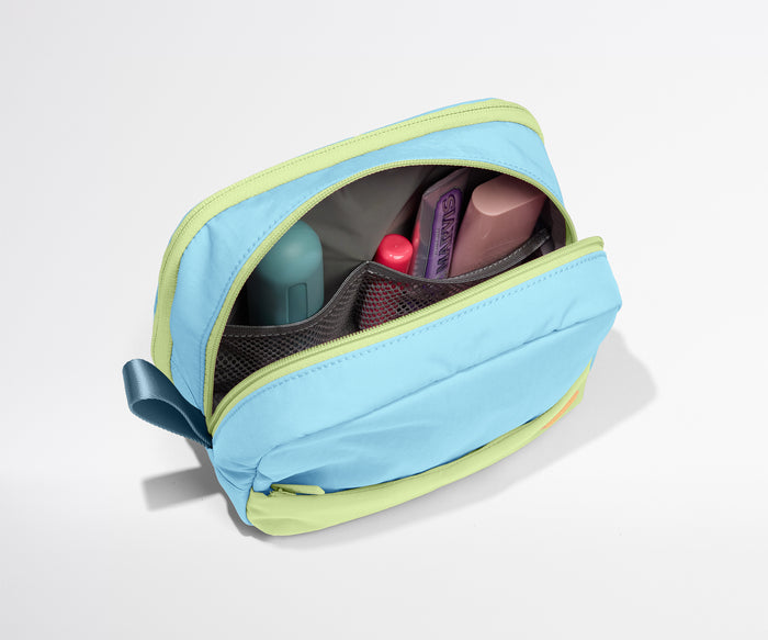 Kids Toiletry Bag in Dragonfly Blue
