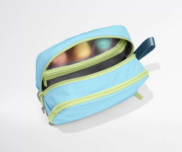 Kids Toiletry Bag in Dragonfly Blue