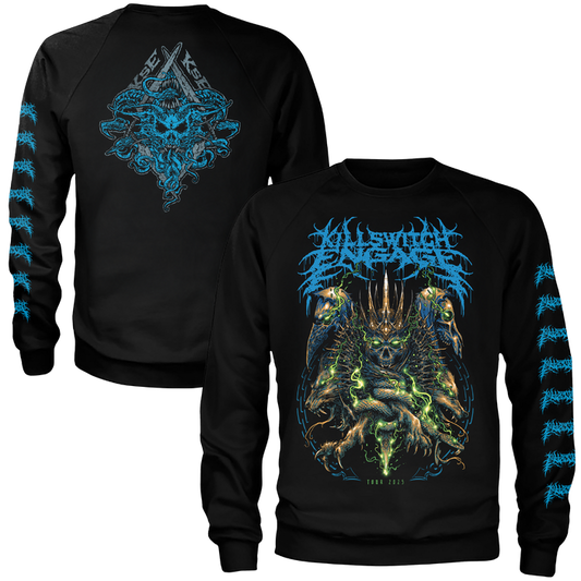KILLSWITCH ENGAGE - Skull Crown Sweatshirt