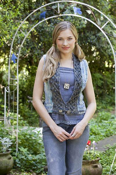 Long Way Around Vest Pattern Universal Yarn