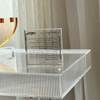 Lucite Hadlokas Neiros Chanukah Block