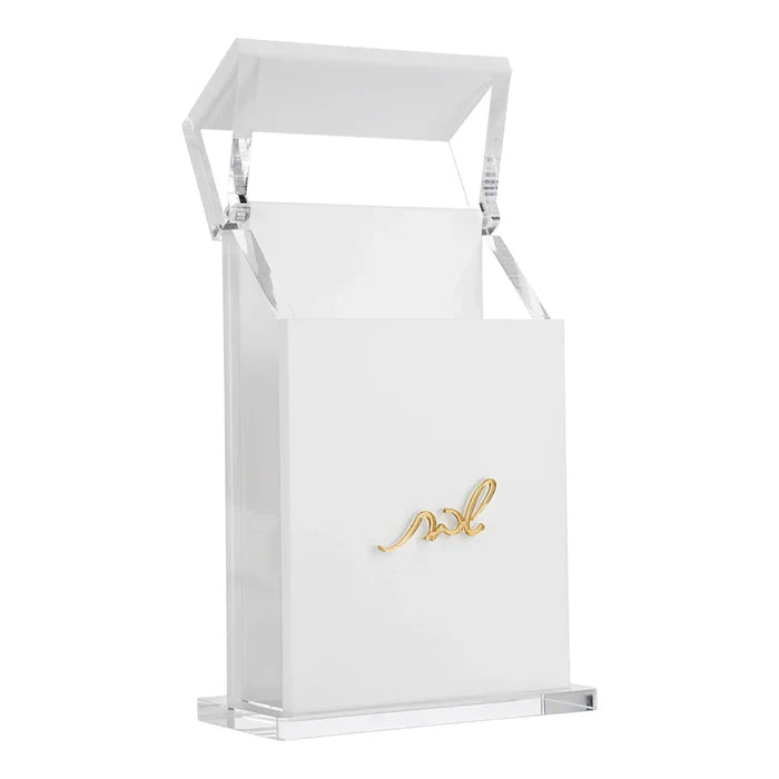 Lucite Matches Box