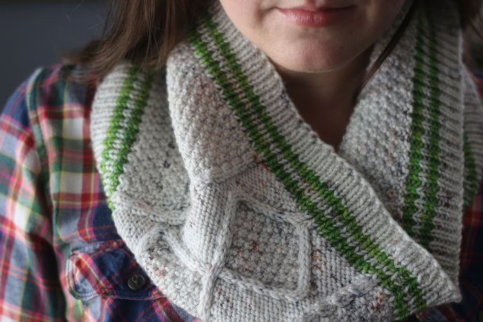 Madelinetosh Tosh Patterns - Folklore Cowl - PDF DOWNLOAD