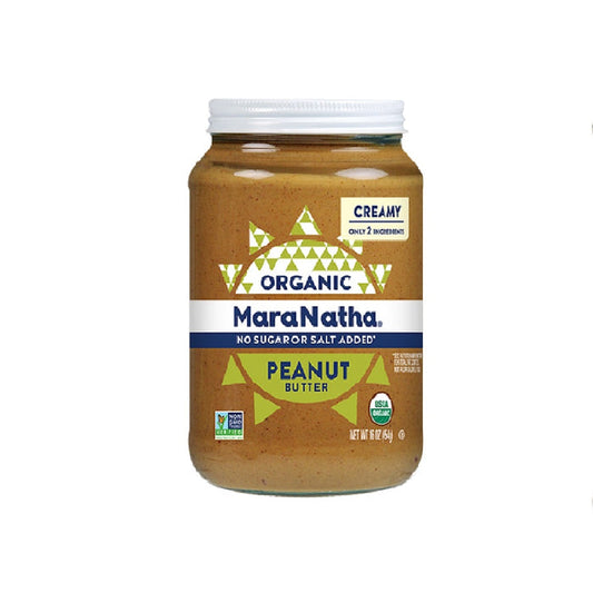 MaraNatha No Sugar or Salt Added Peanut Butter 454g